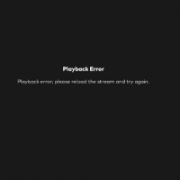 Twitter video playback error