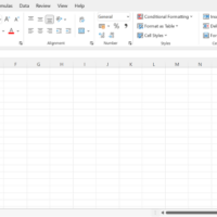 Excel blank when opening file